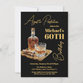 エイジドトゥパーフェンスバーボンシガー誕生日 招待状 (正面)