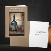 エイジドトゥパーフェンス夫ハッピーバースデー カード