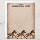 エイジドハリーホース無地紙シート (正面/裏面)