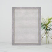 エイジドフレーム付きオプションのラインレターヘッド (スタンド正面)