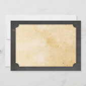 エイジド・トゥ・パーフェクト誕生日応援ウィスキー写真 招待状 (裏面)