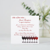 エイジド・トゥ・パーフェクト誕生日 招待状 (スタンド正面)