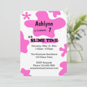 エイジピンクスライム誕生日 招待状 (スタンド正面)