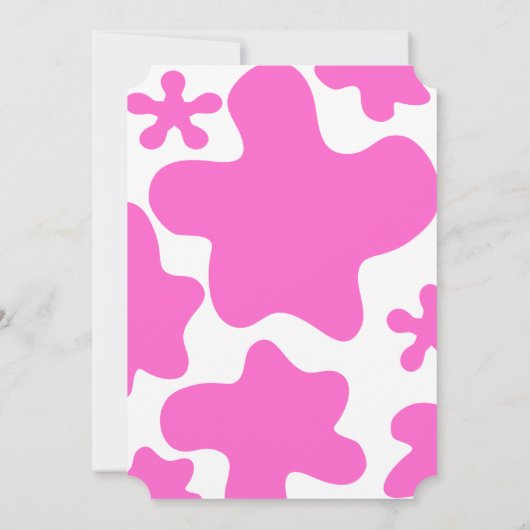 エイジピンクスライム誕生日 招待状 (裏面)