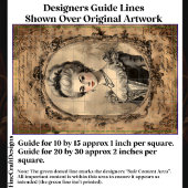 エイジフランスのドバロックポートレートセピアCW8Lデクページ 薄葉紙