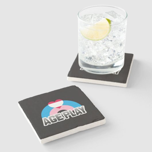 エイジプレイ プライド ストーンコースター (横)