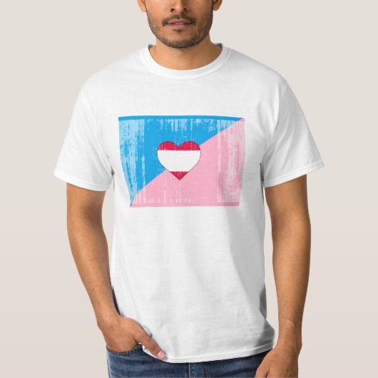 エイジプレイ プライド フラッグ Tシャツ (正面)