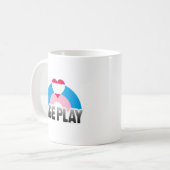エイジプレイ レインボー コーヒーマグカップ (正面左)