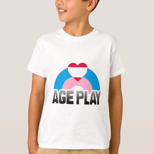 エイジプレイ レインボー Tシャツ (正面)