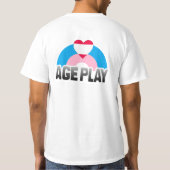 エイジプレイ レインボー Tシャツ (裏面)