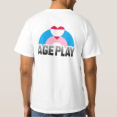 エイジプレイ レインボー Tシャツ (裏面)