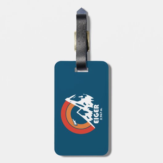 エイジャーサンイーグル ラゲッジタグ (裏面縦)