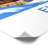 エイジャースイストラベルプリント ポスター (角)