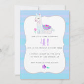 エイジラマ子供の誕生日パーティの招待状 招待状 (正面)