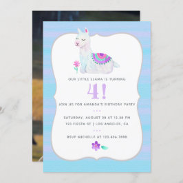 エイジラマ子供の誕生日パーティの招待状 招待状