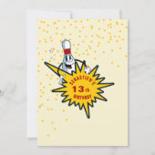 エイジレトロマスコットボーリング誕生日パーティー 招待状 (裏面)