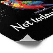 エイジングいつか私は今日はオウムをシャットダウンしない ポスター (角)