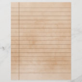 エイジングエフェクトヴィンテージルールド紙 (正面)