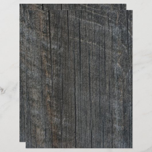 エイジングバーンボードスクラップブック紙 (正面/裏面)