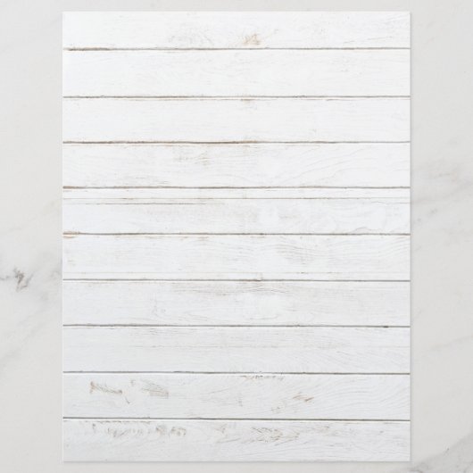 エイジングホワイトウッドスクラップブック紙 (正面)