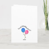 エイジングモンキー誕生日カード シーズンカード (裏面)