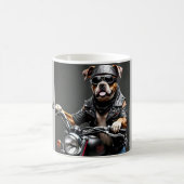 エイジング気持ちマグ付きバイクのビッグドッグ コーヒーマグカップ (中央)