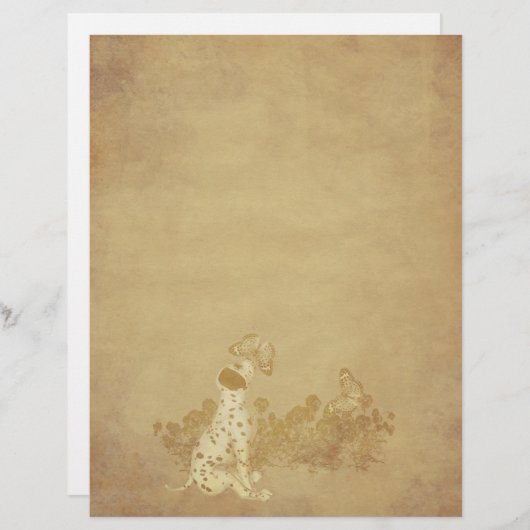 エイジ紙ダルマチアンパピーチョウザラスクブック (正面/裏面)