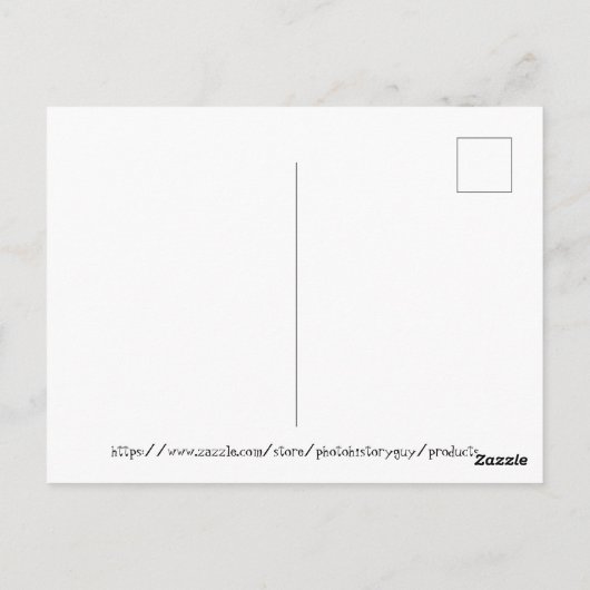 エイジ編み物おばあちゃん1910しわだらけのキャラクター勉強 ポストカード (裏面)