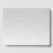 エイジ誕生日シルバーフェイクシークンパープルボウ ゲストブック (裏面)