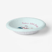 エイジ誕生日ゾウ、キリン動物 ペーパーボウル (傾斜あり)