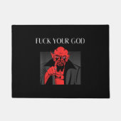 エイストゴートサタンバプホメットギフト ドアマット (正面)