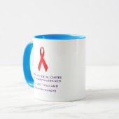 エイズのリボン(マグ) マグカップ (正面左)