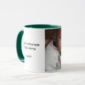 エイズの孤児を救済するマグ マグカップ (正面左)