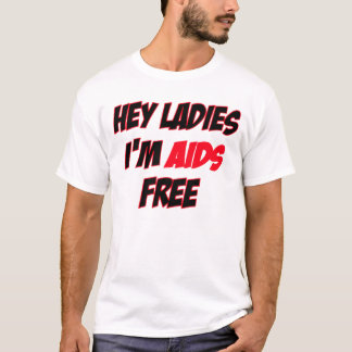 エイズは放します Tシャツ