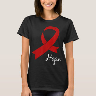 エイズホープ世界エイズデイ認識度Hivギフトティー Tシャツ