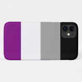 エイセクシャル・プライド・フラグ Case-Mate iPhoneケース (裏面(横))