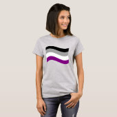エイセクシャル プライド Tシャツ (正面フル)