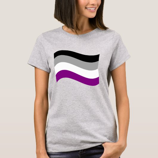エイセクシャル プライド Tシャツ (正面)