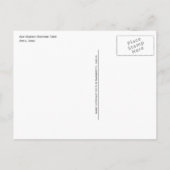 エイダヘイデン伝統パークエントランスサインエイムズIA ポストカード (裏面)