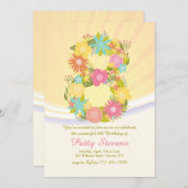 エイトスワンダフル誕生日招待状 招待状 (正面/裏面)