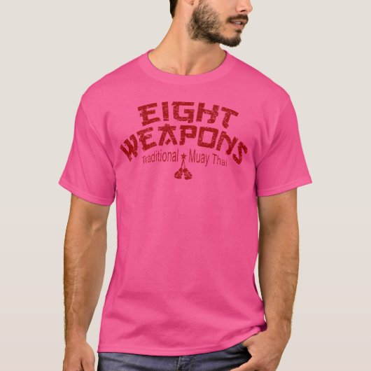 エイトハーバー伝統的ムエタイ Tシャツ (正面)