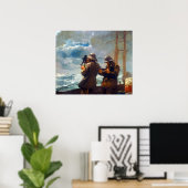 エイトベルズウィンスローホーマー1886 ポスター (ホームオフィス)