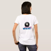 エイトボールガール Tシャツ (裏面フル)