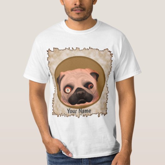 エイトボールパグTシャツ Tシャツ (正面)