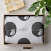 エイトボールビリヤードテーマ 薄葉紙 (ギフト)