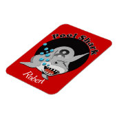 エイトボールプールシャーク マグネット (左側)