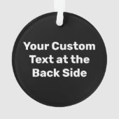 エイトボール オーナメント (裏面)