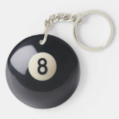 エイトボール キーホルダー (裏面)