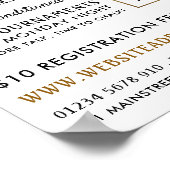 エイトボール、プールクラブ、スヌーカー広告クラブ ポスター (角)