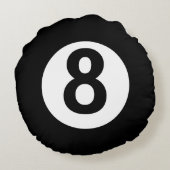 エイトボール ラウンドクッション (裏面)